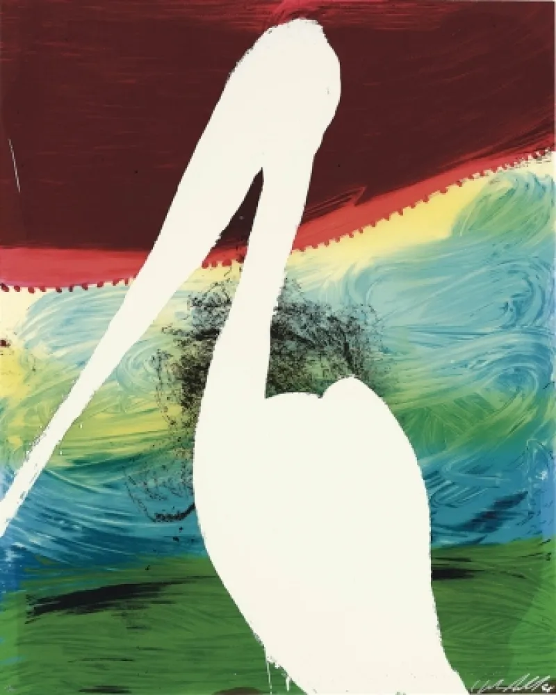 Zeefdruk Schnabel - Guiseppe (Brooding on the vast Abyss)