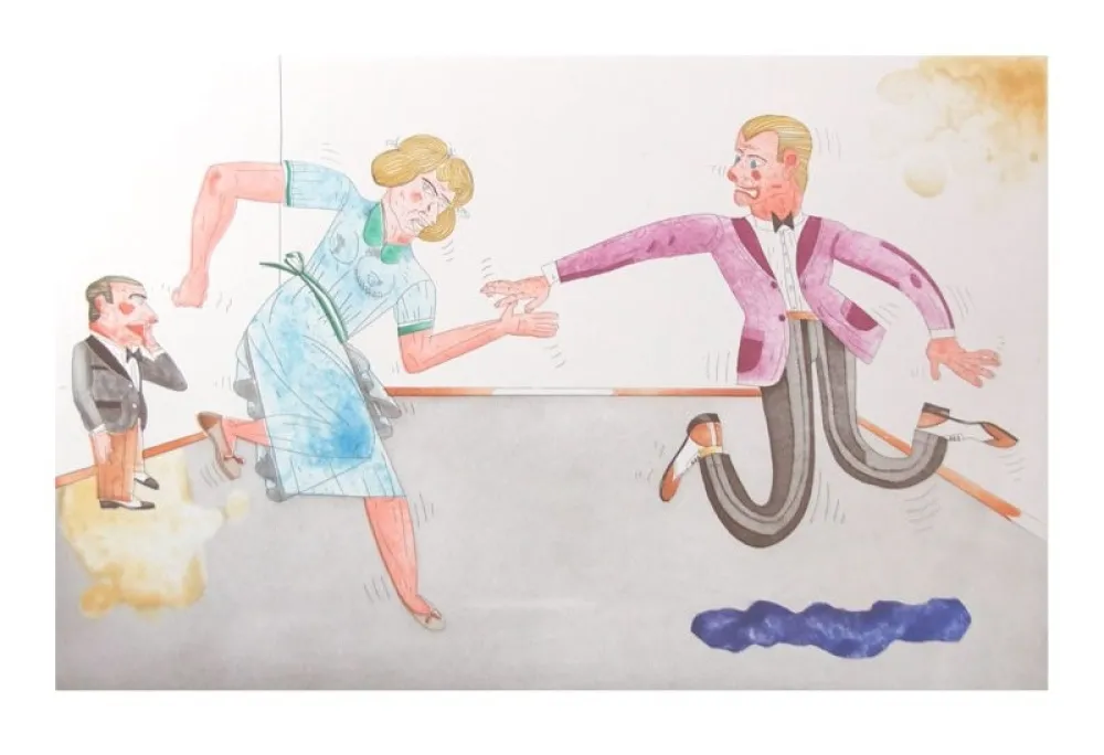 Ets En Aquatint Segui - BE-BOP