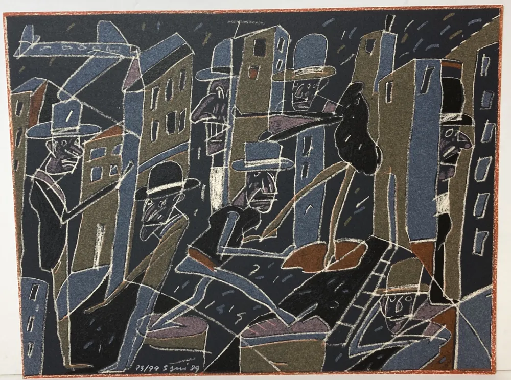 Lithografie Segui - Lithographie signée et numérotée. 