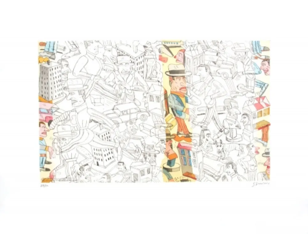 Ets En Aquatint Segui - Rayos de sol