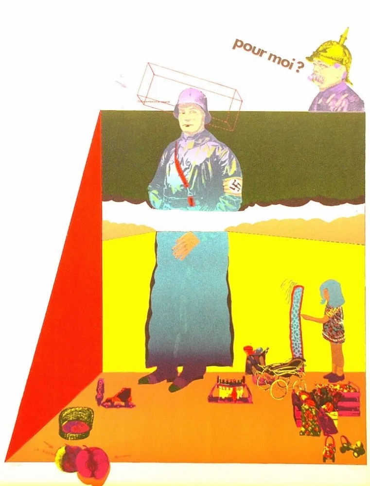 Lithografie Segui - Sans Démagogie