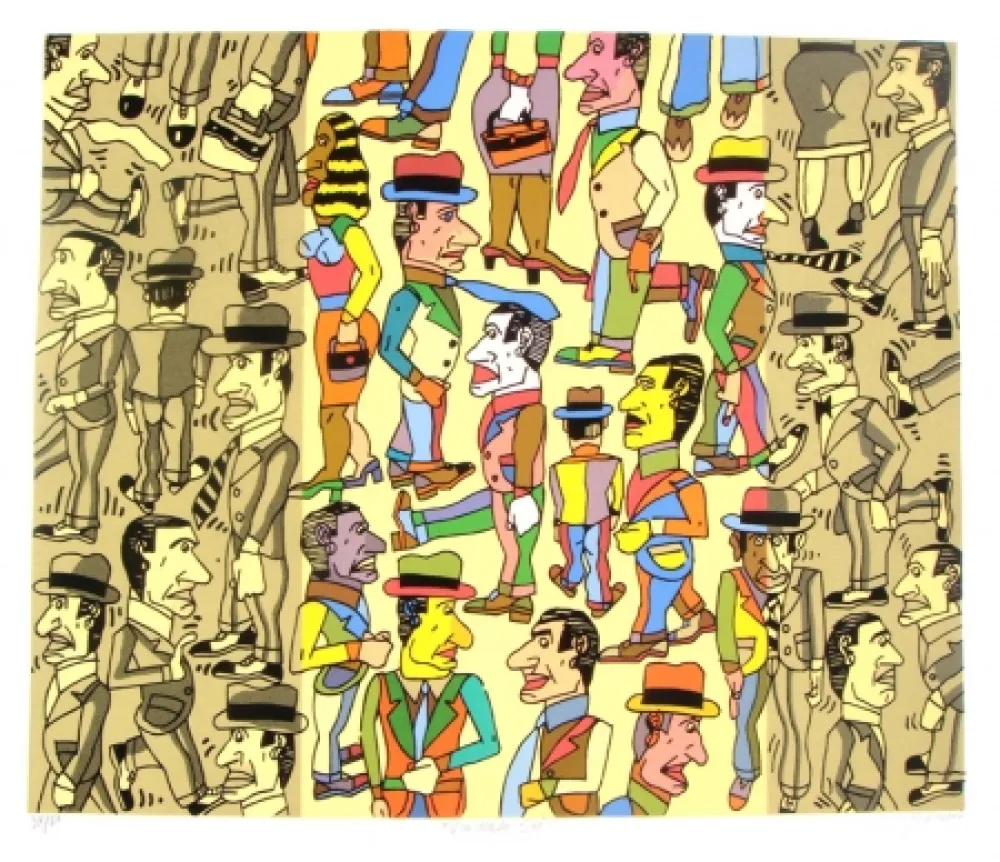 Zeefdruk Segui - Un dia de Sol