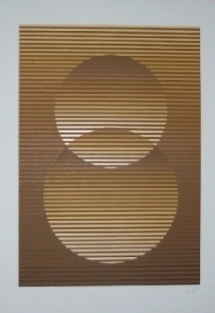 Zeefdruk Sempere - Composition 3