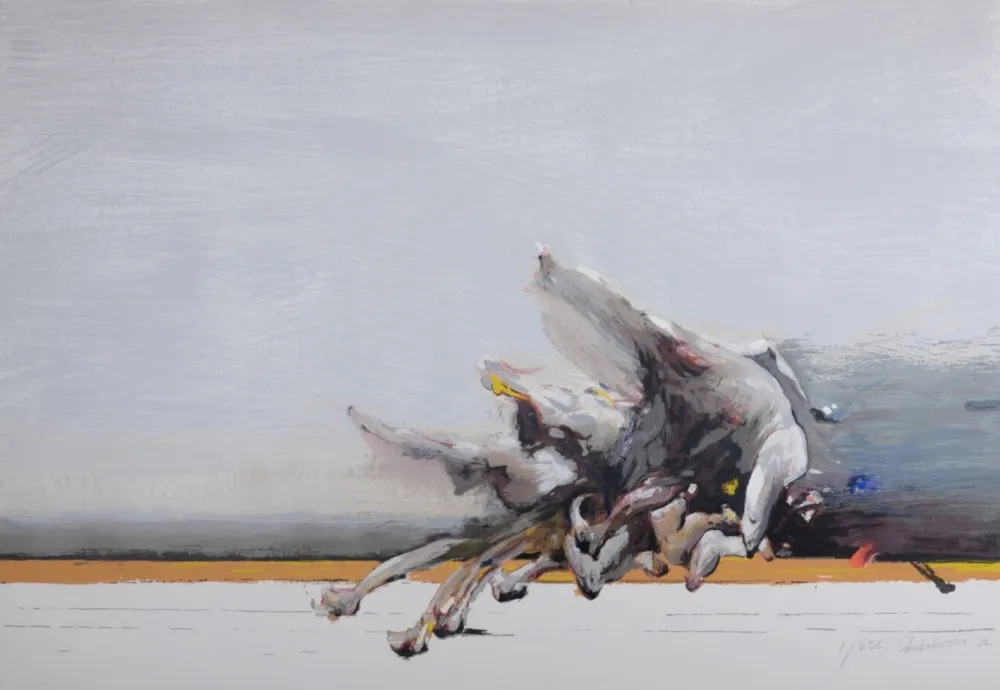 Zeefdruk Shahabuddin - Le Saut