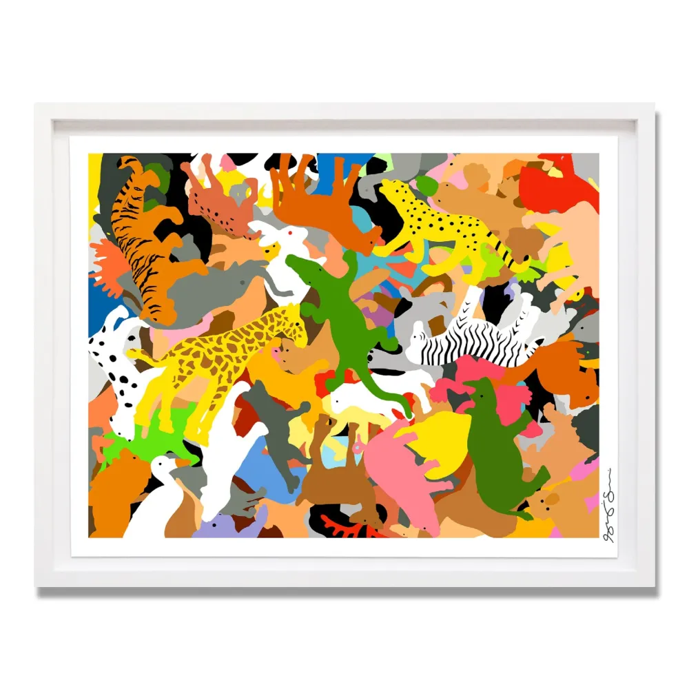 Zeefdruk Shelby And Sandy - Animal Toys