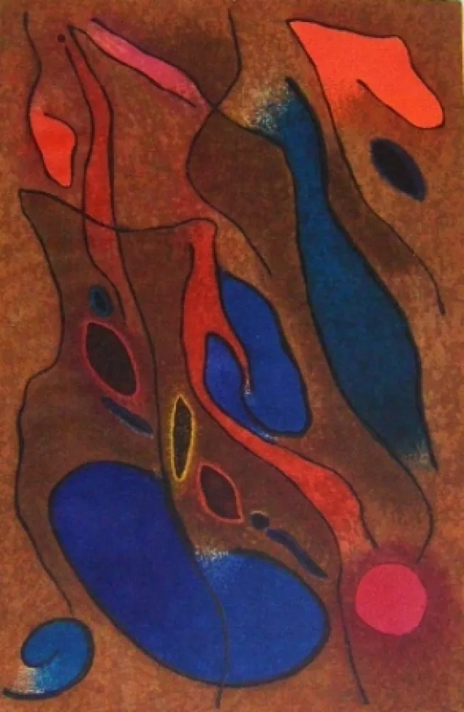 Aquatint Singier - Baigneuses méridiennes