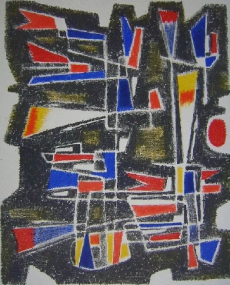 Lithografie Singier - La Patriette de Conzalve