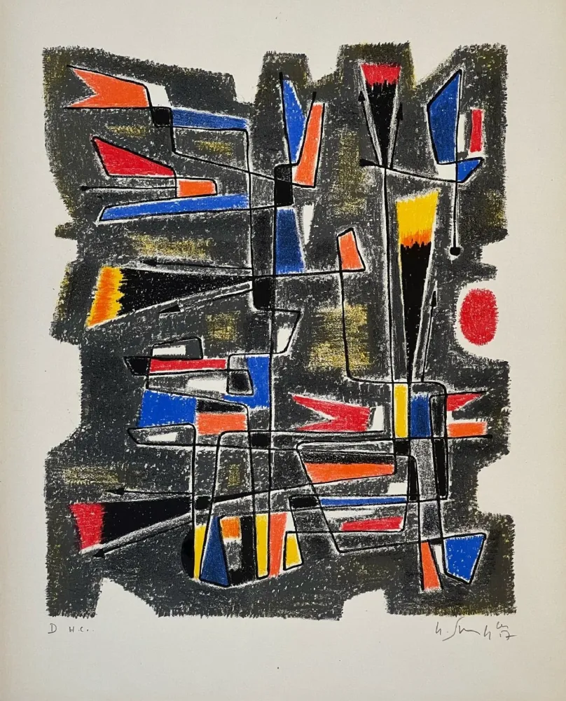 Lithografie Singier - La Patriette de Gonzalve 