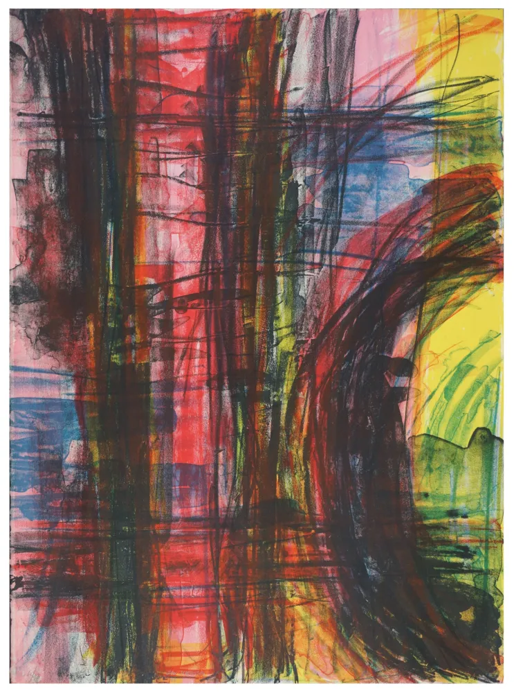 Lithografie Siversten - Flèche