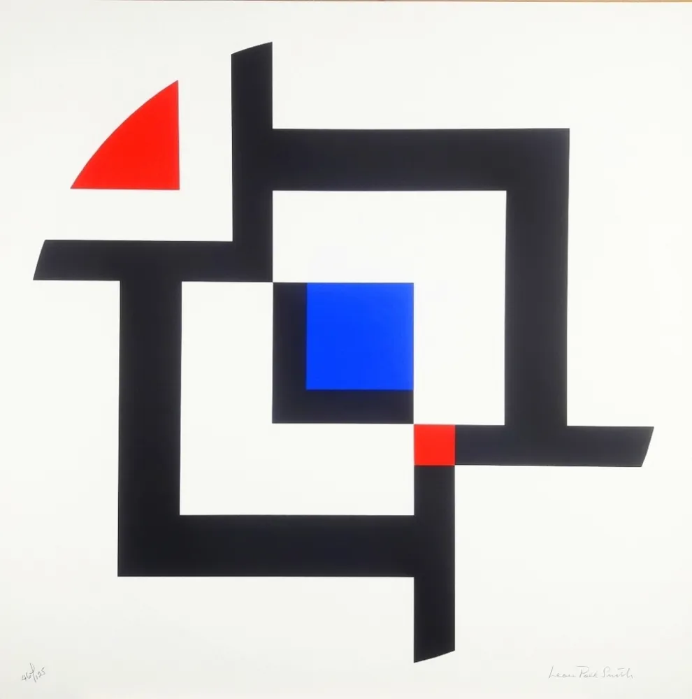 Zeefdruk Smith Palk - Untitled 