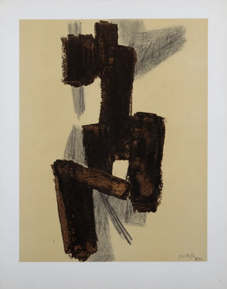 Offset Soulages - Composition #7