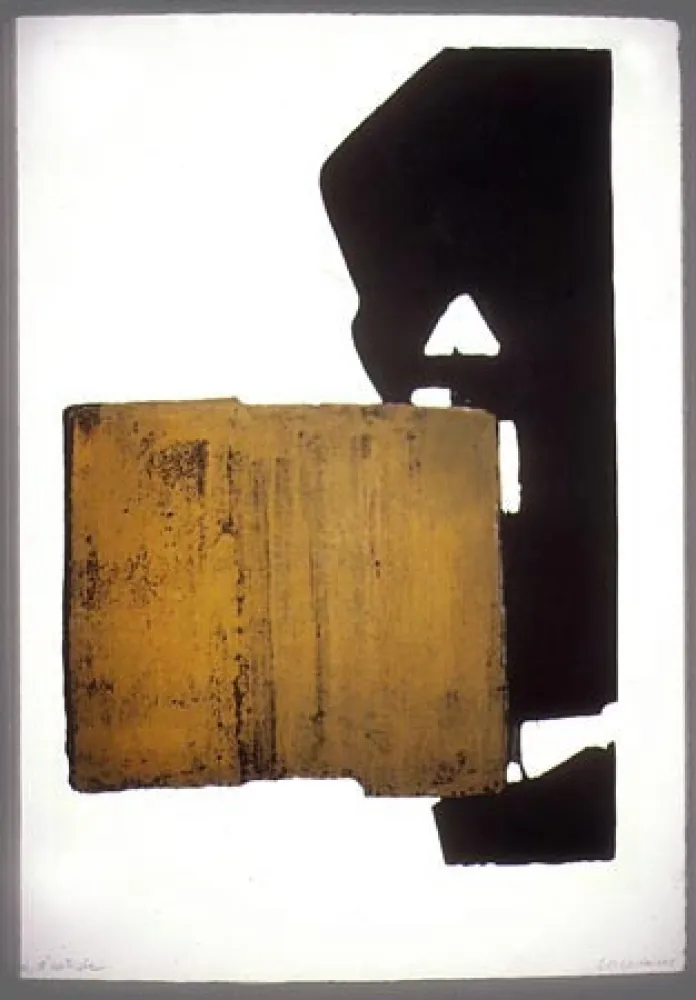 Ets En Aquatint Soulages - Eau forte n° 18