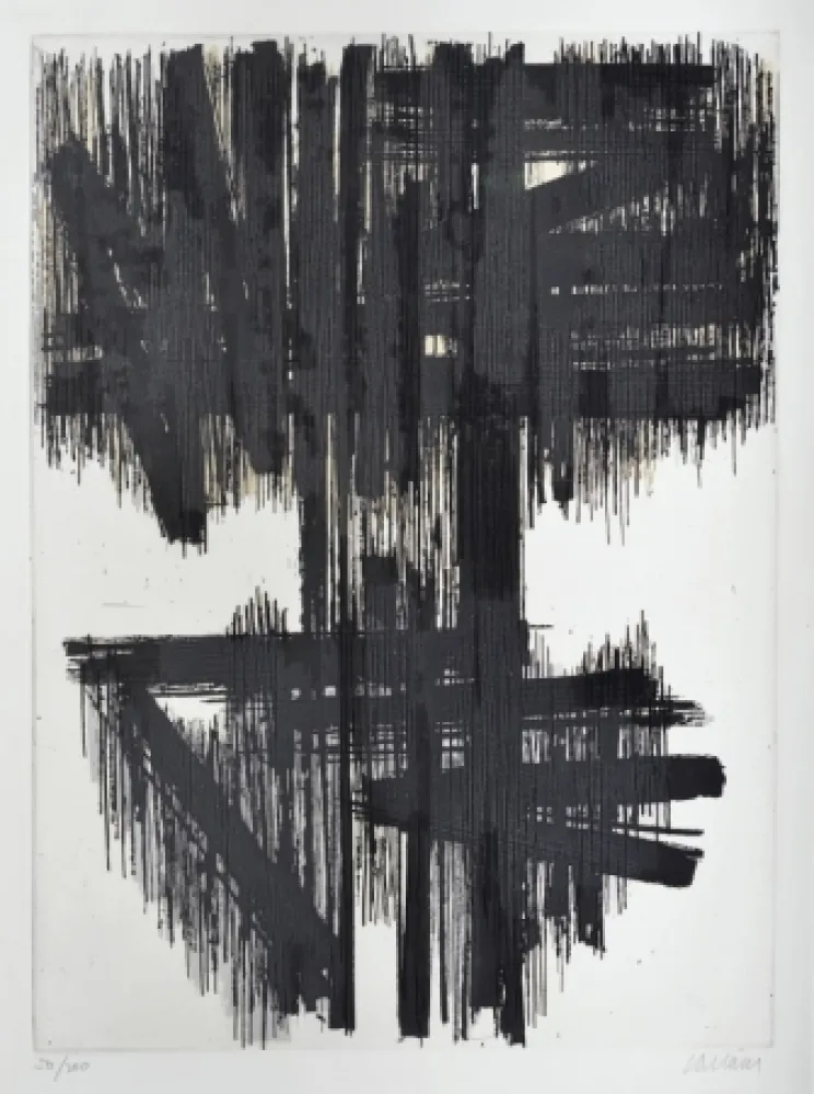 Ets Soulages - Eau-forte n° VI