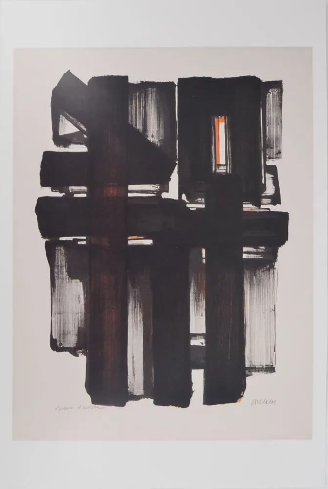 Geïllustreerd Boek Soulages - Lithographie 2