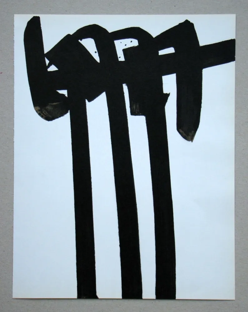Lithografie Soulages - Lithographie  n°28