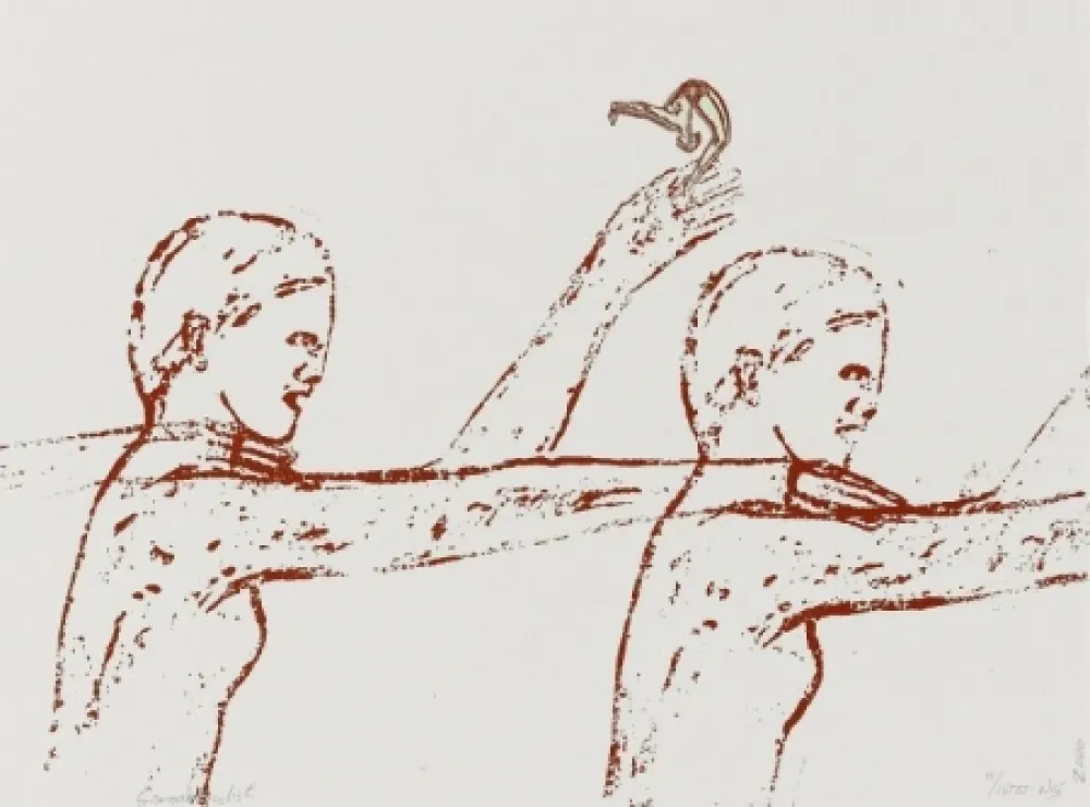 Zeefdruk Spero - Somnambulist