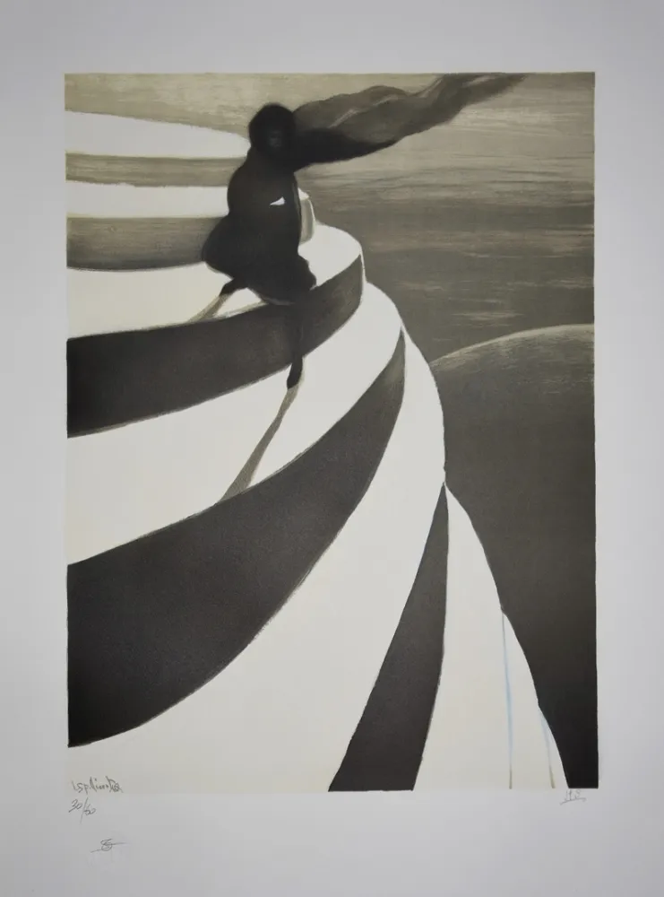 Lithografie Spilliaert - VERTIGE / VERTIGO 1908