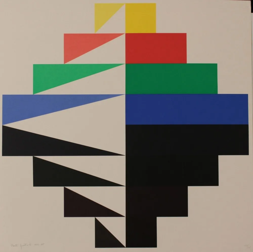 Lithografie Squatriti - CHROMATIC WEIGHTS - EXACTA FROM CONSTRUCTIVISM TO SYSTEMATIC ART 1918-1985