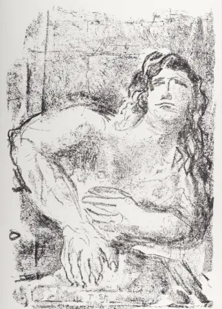 Lithografie Stadler - The Men, 1972 - Hand-signed