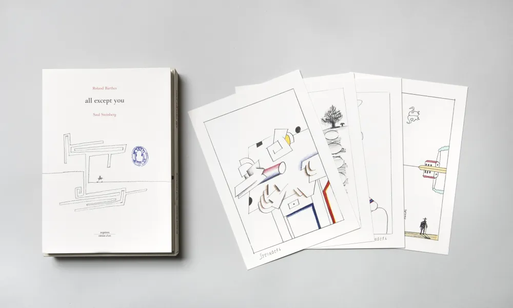 Lithografie Steinberg - All except you