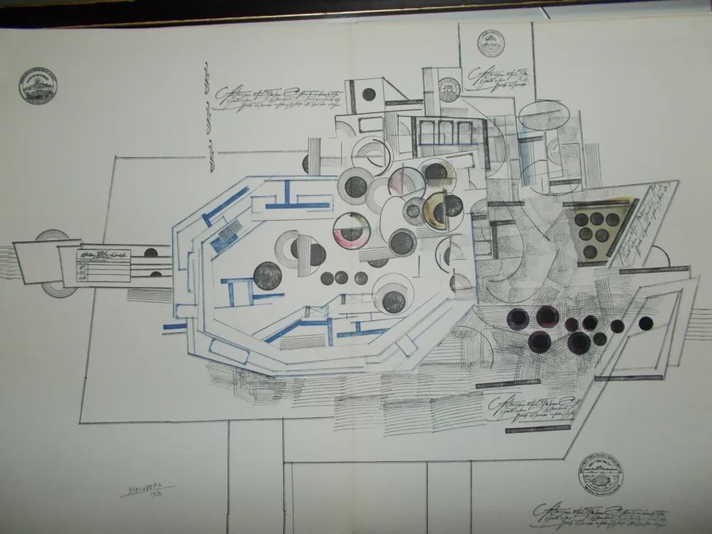 Lithografie Steinberg - Le Bateau