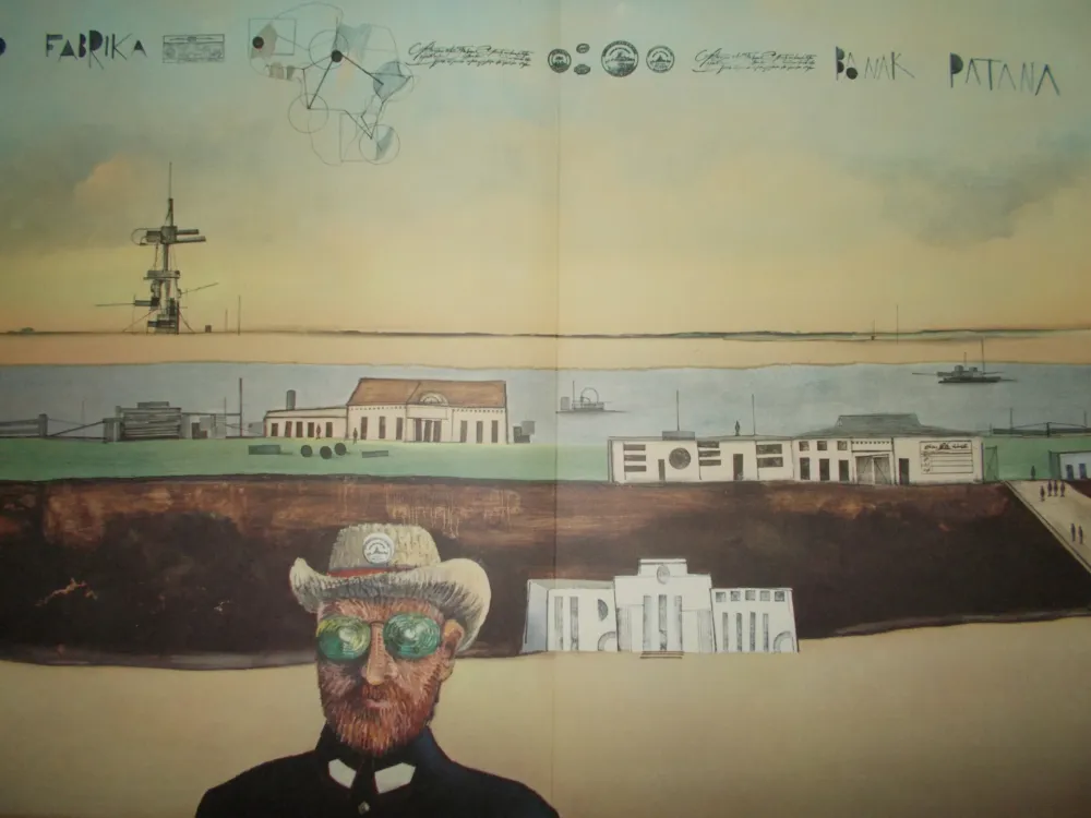 Lithografie Steinberg - Le Port