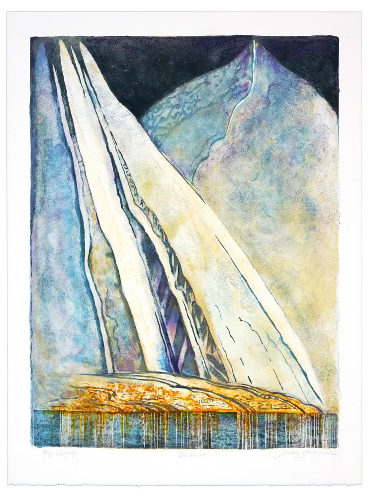 Lithografie Stornes - Ville Kufter