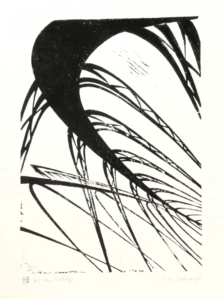 Linosnede Strohmeyer - Hochbahn (Elevated railway)