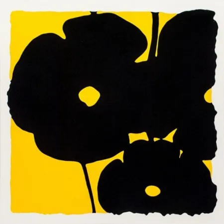 Zeefdruk Sultan - Reversal Poppies-Yellow