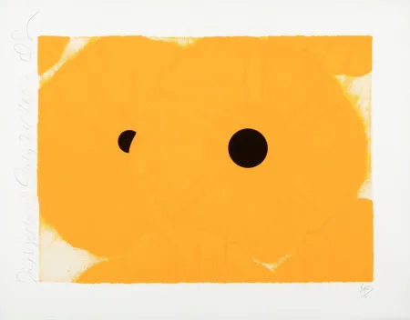 Zeefdruk Sultan - Six Yellows