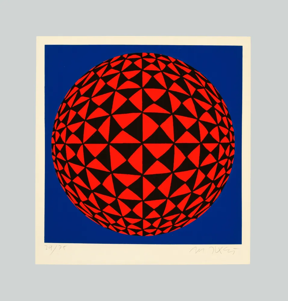 Zeefdruk Sutej - Composition