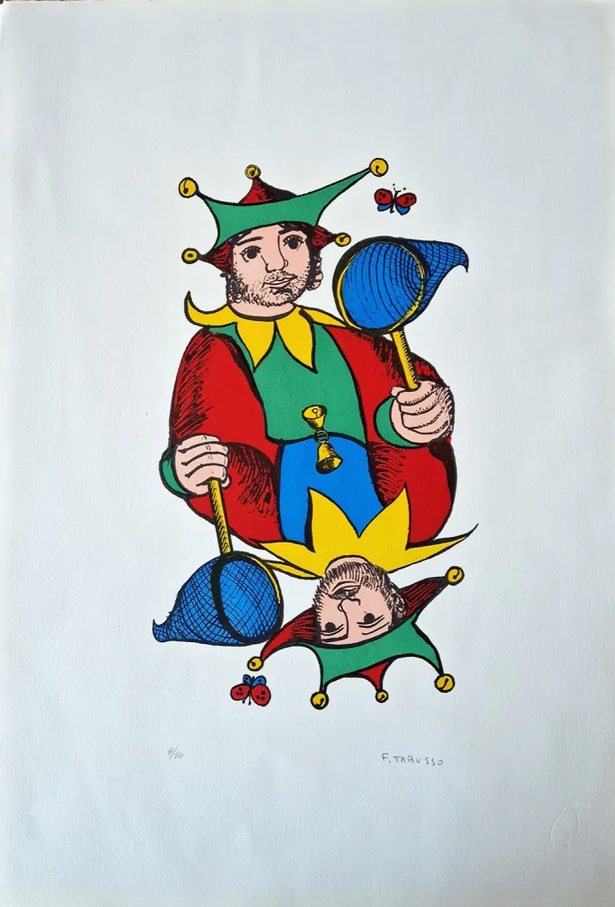 Lithografie Tabusso - Joker