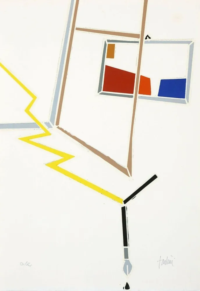 Zeefdruk Tadini - La macchina delicata