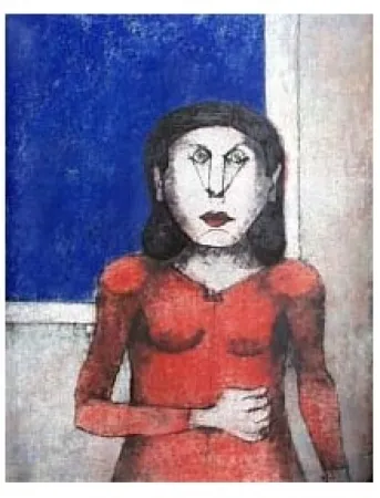 Zeefdruk Tamayo - Mujer Enojada 