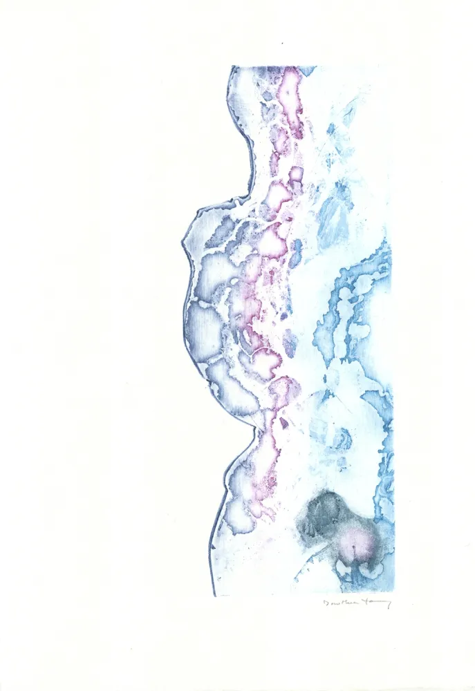 Ets En Aquatint Tanning - La marée