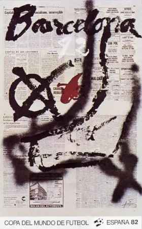 Poster Tàpies - Copa del mundo 82
