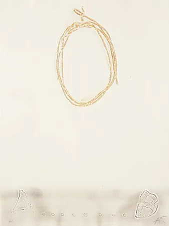 Gravure Tàpies - Cordill