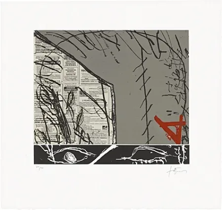 Ets En Aquatint Tàpies - Cosit