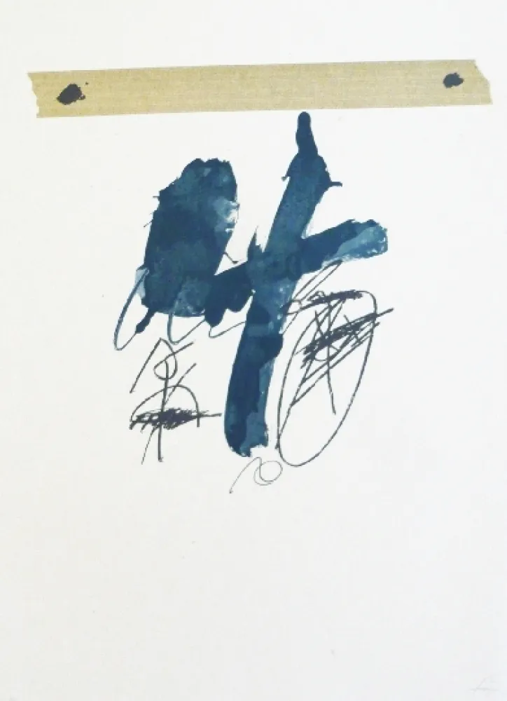 Lithografie Tàpies - Llambrec 15