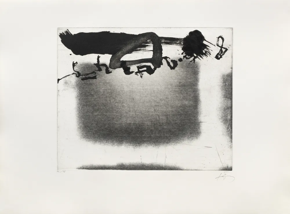 Gravure Tàpies - Panier