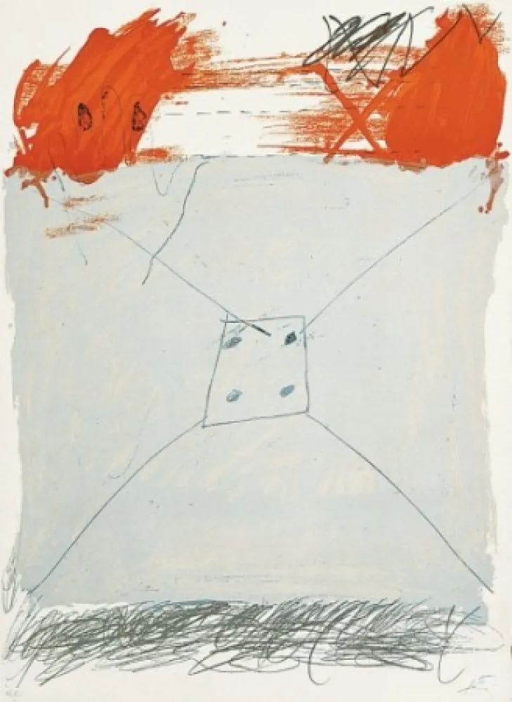 Lithografie Tàpies - Poems-1