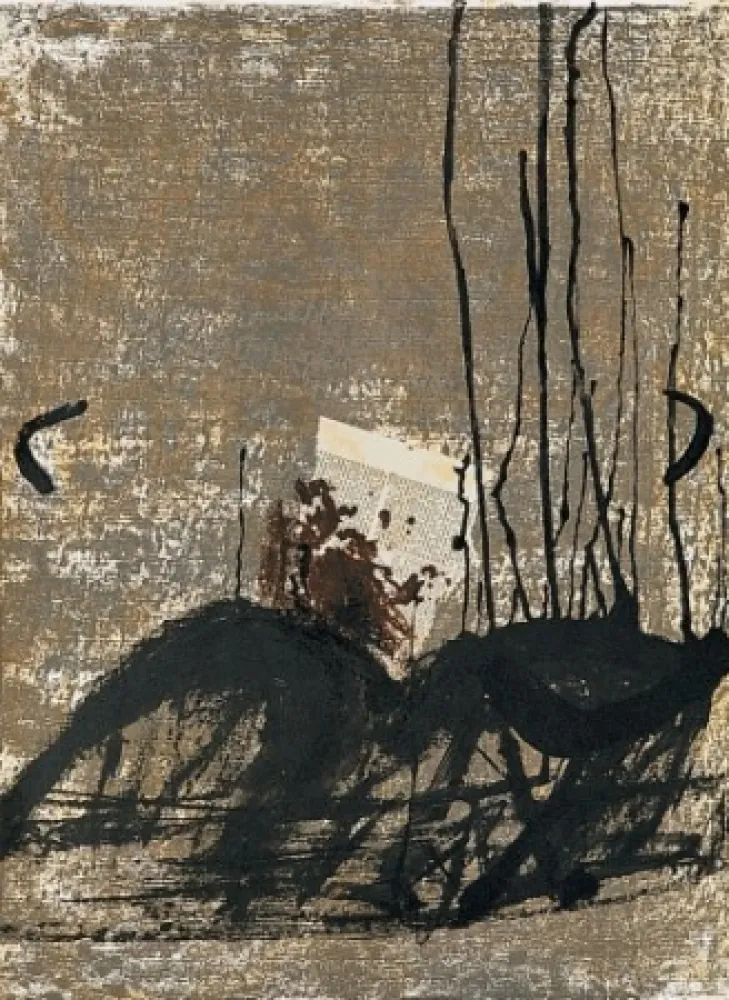 Lithografie Tàpies - Poems-3