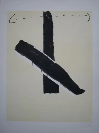 Lithografie Tàpies - S/T