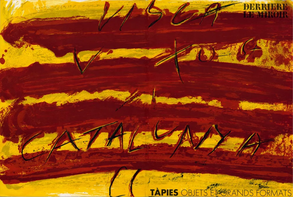 Geïllustreerd Boek Tàpies - TAPIES : Objets et grands formats. DERRIÈRE LE MIROIR N° 200. 1972.