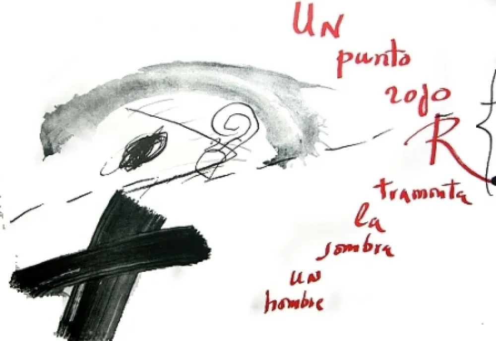 Lithografie Tàpies - Un punto. . .