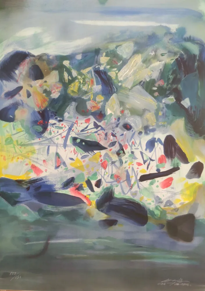 Lithografie Teh-Chun - Composition XX 