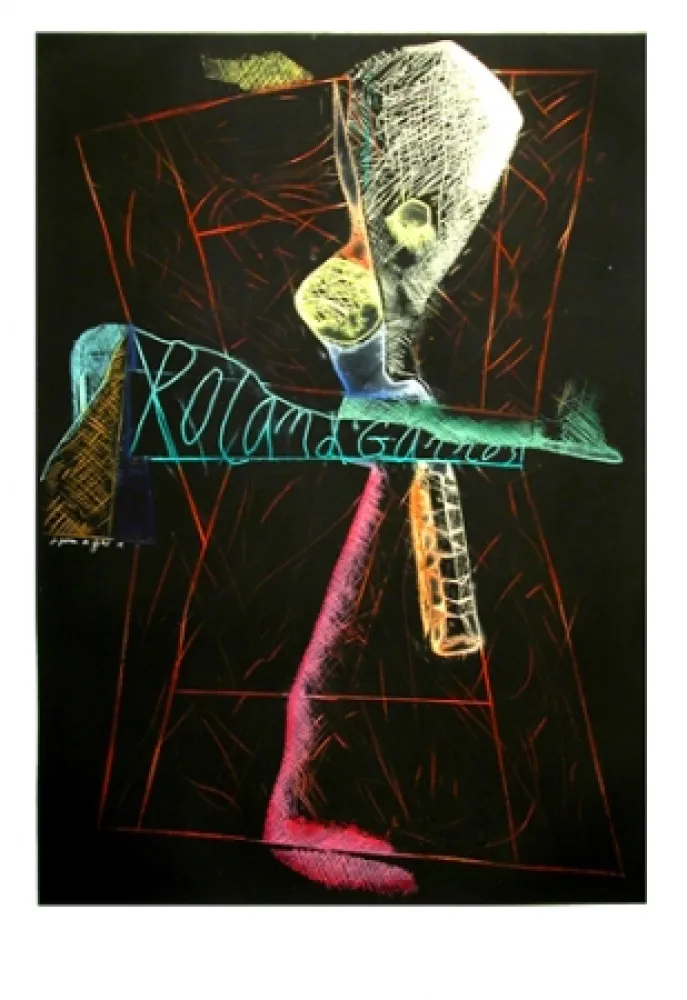 Ets En Aquatint Telemaque - Roland Garros III