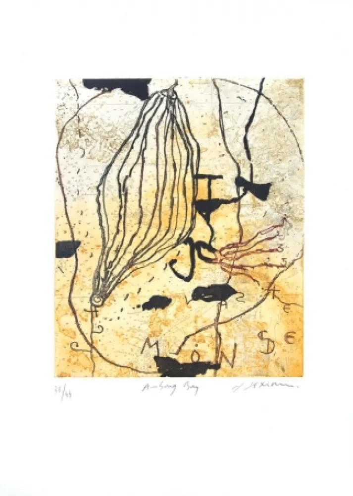 Ets En Aquatint Texier - Ambong Bay