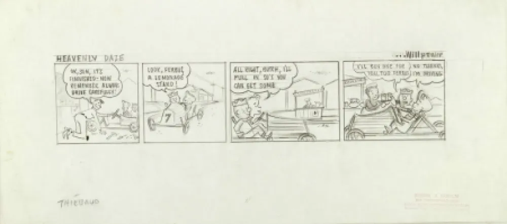 Geïllustreerd Boek Thiebaud - Will Power