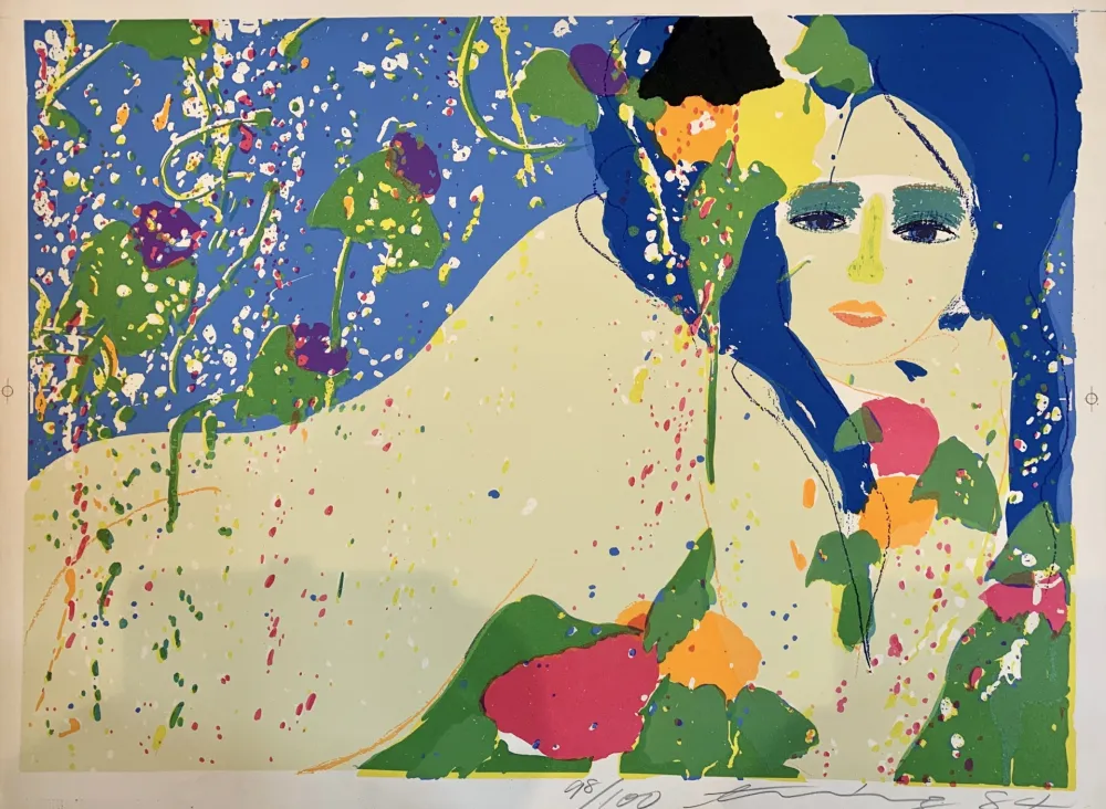 Lithografie Ting - Lovely Nude